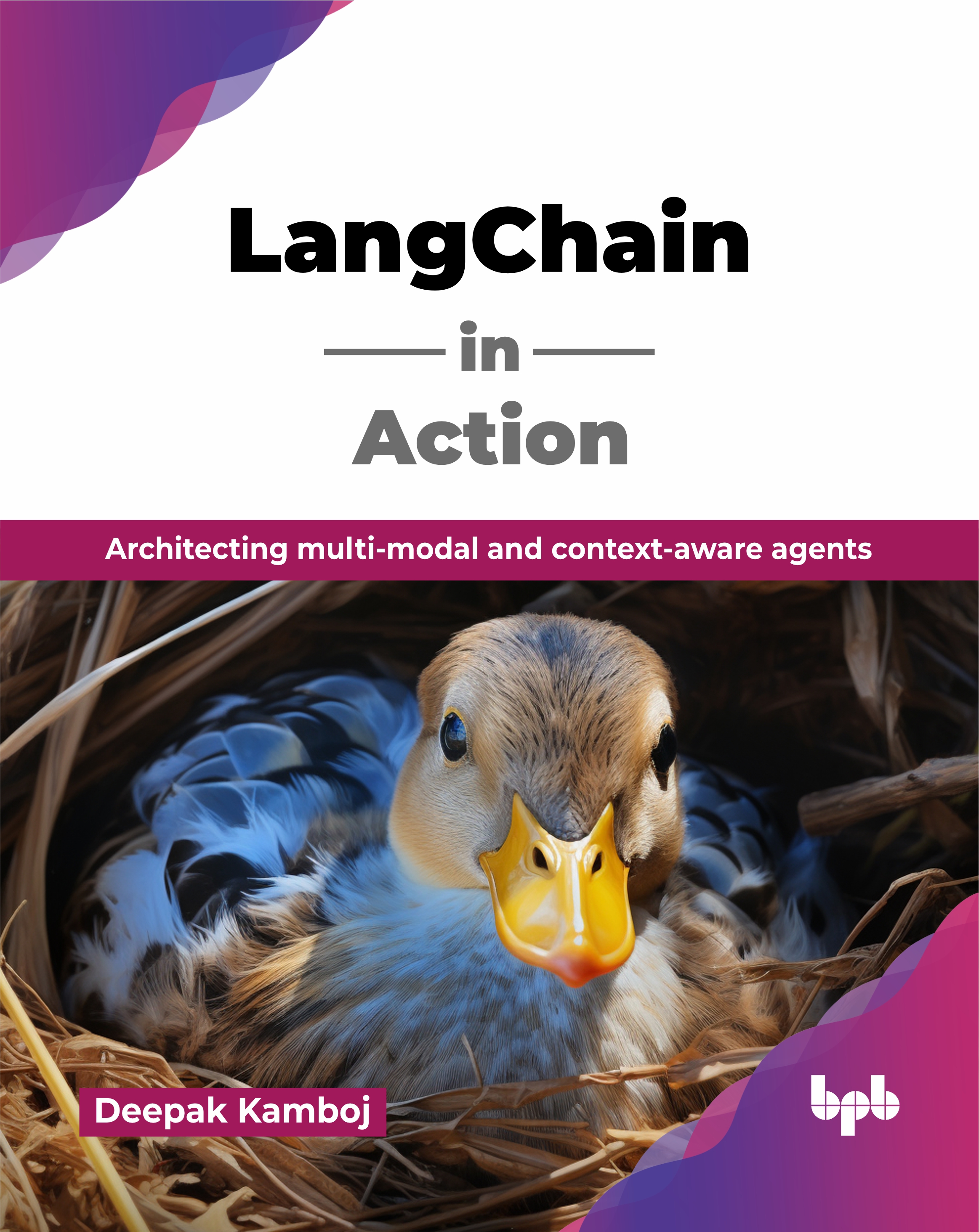 Cover of LangChain in Action by Deepak Kamboj