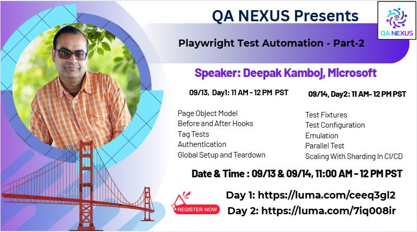 Playwright & MCP Test Automation – Advanced Series – photo 1